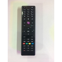 Vestel Uyumlu Led Lcd Tv Kumandası Siyah
