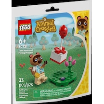 Lego Animal Crossing Tom Nook And Flying Present 30731