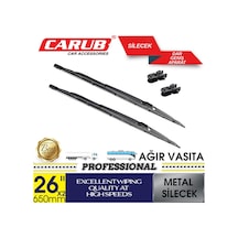 Carub 65 Cm Çift Aparatlı Silecek Axor