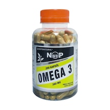 Sepe Natural NOP Omega 3 Liyofilize Toz Balık Yağı 380 MG 200 Kapsül