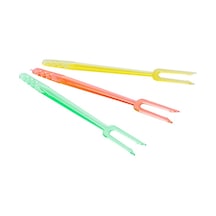 Omnispft Plastik Cips Çatalı Renkli 1000 Adet