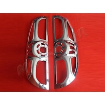 Markadan Fiat Doblo Krom Stop Çerçevesi 2010-2014 2 Parça Abs  Kro