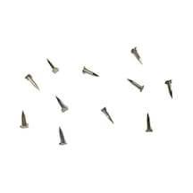 Klips, Menteşe, Ayağı Çivisi 7mm Çelik - Nikel 100gr 0-8
