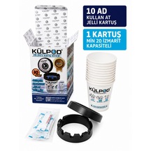 Külpod Kokusuz Kullan At Jel Küllük - Su İle Aktifleşen Kül Ve Koku Emici Kartuşlu Küllük