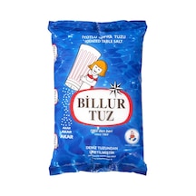 Billur İyotlu Tuz 1,5 Kg - Rafine Sofra Tuzu - 5 Adet Tarı