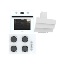 Termikel BO O6555C W - BH P7144C W - CH S6532C WW Ankastre Set