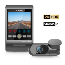 Viofo A229 Plus 2 Kameralı Ön+arka 2k+2k Hdr Sony Starvis 2 Sensörlü Wi-fi Gps'li Araç Kamerası