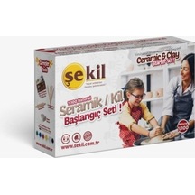 Şekil Seramik Kil Başlangıç Seti