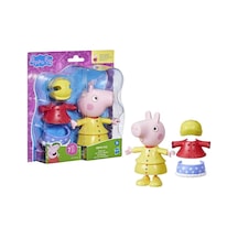 F8859 Peppa Pig Ve Ailesi Kıyafetli Figür Seti +3 Yaş