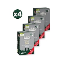 Ahmad Tea Klasik Earl Grey Demlik Poşet Çay 40x2 G 4'li Ekonomik Paket Toplam 160 Demlik Poşet