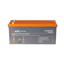 Arc Battery 12v 200ah Jel Akü Solar Güneş Enerjisi Karavan Ups 2026 Üretim