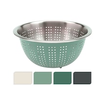Koopman Renkli Metal Süzgeç 24 Cm 4 Adet Çok Renkli