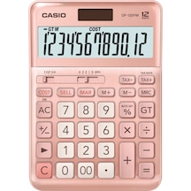 Casio DF-120FM-PK Pembe 12 Hane Masa Üstü Hesap Makinesi
