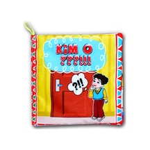 Tox Kim O Kumaş Sessiz Kitap T096 - Bez Kitap , Eğitici Oyuncak , Yumuşak Ve Hışırtılı