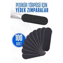 Zenvac Ayak Törpü Yedeği Yapışkanlı Törpü Zımparası Pedikür Törpü Yedeği 100 Adet 716031 Zenvac29