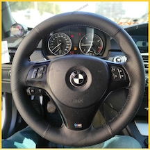 Bmw 3.20 E90 Araca Özel Direksiyon Kılıfı Kalın Direksiyonlara U