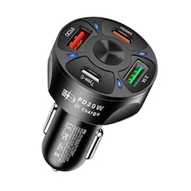 Concord C-776 3x Usb-c 1x Usb A Fast Araç Şarjı Qc 3.1a Pd20w Usb C