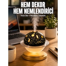 Hava Nemlendirici Renk Değiştiren Oda Kokusu Yıldızlı Projektör - Lisinya