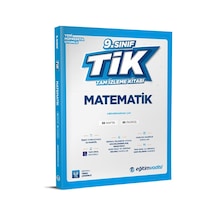 Eğitim Vadisi 2025 9. Sınıf Matematik Tik Tam İzleme Kitabı