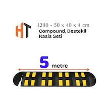 Kauçuk Yol Kasisi, Destekli Kasis Seti 5 Metre