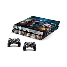 PS4 Fat Avengers Sticker Seti