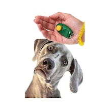 Askılı Kırmızı Köpek Eğitim Clickeri 6x3 Cm Yüksek Ses Uyarı Sesi Köpek Eğitim Aleti