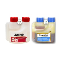 2li Kuşlar Için Set Farmatom Vitamin Alfamin Ishal Seti (125 ML)