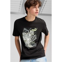 Puma Graphıcs 683213 01 Baskılı T-shirt Siyah S-xxl 001