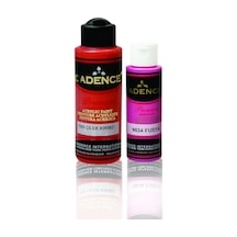 Cadence Su Bazlı Akrilik Boya 70Ml. 7554 Oksit Kırmızı