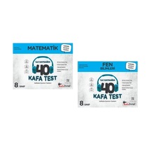Kafadengi 8. Sınıf Lgs Matematik Fen Bilimleri Kafa Test Seti 2 K