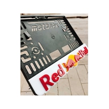 Motor Uyumlu Plakalık Red Bull Takmatik Pleksi 3d Kabartma Lazer Kesim - 656751648