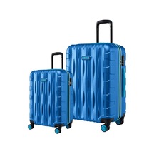 2'li Valiz Seti Büyük Boy - Kabin Boy Mavi 1167 Mavi