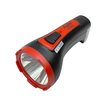 Fujita Fj-4263 5w Şarjlı Led El Feneri - 2 Kademeli Güçlü Aydınlatma Siyah