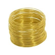 5 mm Pirinç Tel Yuvarlak - 3 metre