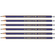 FABER CASTELL KURŞUN KALEM DERECELİ 6H 12 ADET