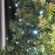 Yılbaşı Pilli Beyaz Led Işık 80 Led 8 Mt