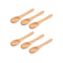 6'li Bambu Ölçü Ve Baharat Kaşığı Seti, Çok Renkli, 13 Cm Diğer