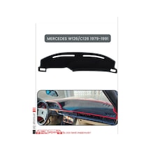 Mercedes W126/c126 1979-1991torpido Koruma Halısı Gri Kenar