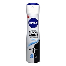 Nivea Black & White Invisible Pure Kadın Deodorant 150 Ml 8'li Avantaj Paketi Mıchu Çiçeksi