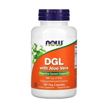Dgl With Aloe Vera, 400 Mg, 100 Veg Capsules