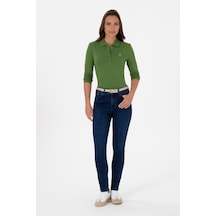 U.S. Polo Assn. Kadın Koyu Mavi Toohpick Fit Jean Pantolon 50307785-DN0023