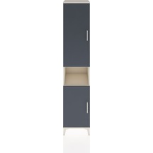 Hyperion Dolap 5 Raflı 2 Kapaklı 44x44x221 Aytaşı-antrasit Aytaşı Hyperion Dolap 5 Raflı 2 Kapaklı 44x44x221 Aytaşı-antrasit Aytaşı