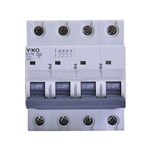 Viko 6vtb-4c32 Otomatik Sigorta 6ka C Tipi 4 Kutup 32a 10