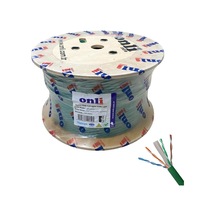 Onli 305mt 23awg Utp Cat6 Network Kablosu Yeşil Yerli Üretim