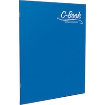 Gıpta Dikişli Plastik Kapak Defter C Book A4 100 Yp Kareli Çok Renkli