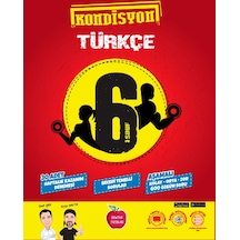Newton 6. Sınıf Kondisyon Türkçe Haftalık Kazanım Denemesi