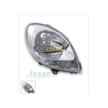 Renault Kangoo 2008-2009 Sağ Motorlu Siyah Çerçeveli Şeffaf Sinyal Far