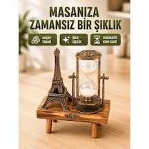 Ers Ev, Ofis Ve Kafeler İçin Retro Ahşap Kum Saati Dekorasyonu