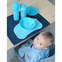 Akıllı Çocuk Mama Kasesi Mavi 6+ Ay