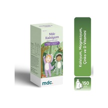 Mdc Kalsiyum Magnezyum Çinko Vitamin D Şurup 150 ML